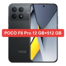 Global Version POCO F8 Pro 5G Smartphone Snapdragon® 8 Elite 6.59' Eye-care AMOLED Display 6210mAh 100W HyperCharge IP68 NFC