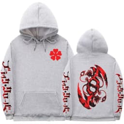 Harajuku Anime Black Clover Asta Cool Graphic Printed Hooded Men Women Manga Hoodies Oversized Casual Pullover Male Sweatshirt