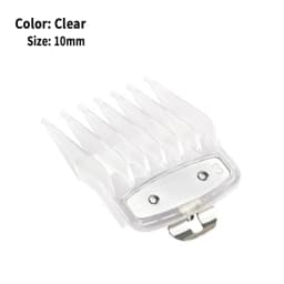 Professional Hair Clipper Limit Guide Comb for Wahl Trimmer Barber Guide Comb Haircut Tool Clipper Limit Combs Black/Clear