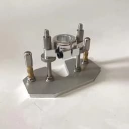 Engraving Auxiliary Bracket & Grooving Tool, Aircraft Aluminum Base with Stainless Steel Accessories for 20mm Machine
