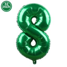 Multi Color Large Numbers 1 Balloon 32Inch 1 2 3 4 5 6 7 8 9 Birthday Ball Red Digit Bachelorette Balloons Figure Golob Balloons