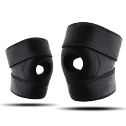 1/2PC Open Patella Knee Support Adjustable Knee Brace Breathable Knee Wrap for Men Women Outdoor Fitness Running