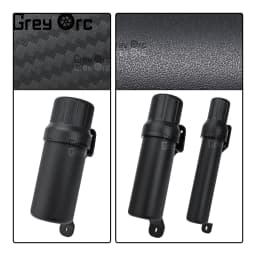 Universal Motorcycle Tool Tube Storage Box Waterproof Gloves Case for Honda BMW Yamaha Kawasaki - Durable Bike Accessory