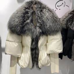 2026 New Autumn 90 Winter Goose Down Jacket Warm Women Coat Oversized Real Fox Fur Collar Thick Luxury Fashion Outerwear