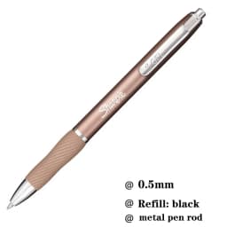 1pcs American Sharpie Press Gel Pen 0.5mm Black Ultra-fast-drying Smooth Signature Pen Cute Stationery Office Accessories Caneta