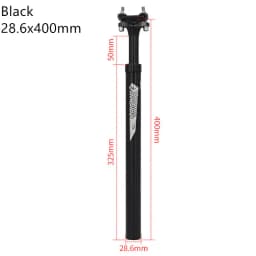 Shock Absorber Seat Post MTB Aluminum Bicycle Road Bike Seatpost 27.2/28.6/30.4/30.9/31.6*400mm Bicycle Seat Tube Ultralight