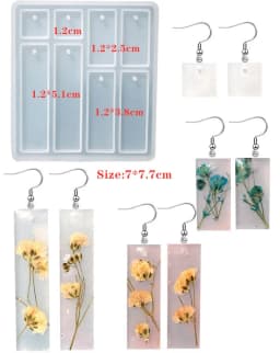 Keychain Pendant Twelve Constellation Silicone Mold For Epoxy Resin Casting Creative Earrings Jewelry Pendants Making Molds