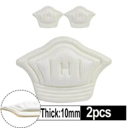 1/5pairs Women Patch Heel Pads Insoles Adjustable Size Sports Shoes Back Stickers Antiwear Cushions Feet Care Protector Inserts