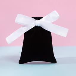 50Pcs Jewelry Thick Velvet Drawstring Bag Ribbon Bowknot Pouch Cosmetic Keychain Watch Bracelet Wedding Candy Sunglasses Storage