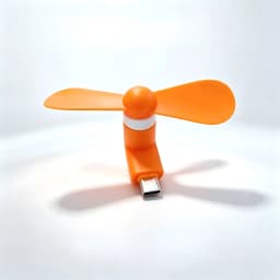 Portable Phone Fan with 6 Color Options