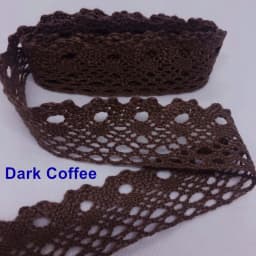 5Yards 1-6cm Crocheted Webbing Cotton Lace Trims for Handmade DIY Sewing Garments Accessories Wedding Deco Gift Floral Packing