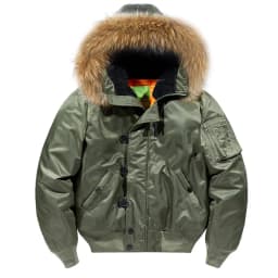 Pilot Men's jackets Thicken Winter Jacket Padding Man Down Jacket Coat Parkas Outdoor Fur Hooded Cotton Padded Jacket HXY0257