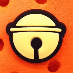 Original PVC Cute Ladybug Shoe Ornament White Sandals Charms Decorations Mask Shape Shoes Buckle Accessories Brooch
