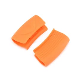 2PCS Silicone Anti-Scald Pot Handle Cover Non-Slip Pot Ear Clip Sleeves for Frying Cast Iron Skillet Pan Kitchen Tools