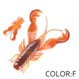 2023 Supercontinent Filet Craw Bait perch Lures Soft Lure Fishing Lures shrimp Lobster Soft Plastic Lure Fishing Lures