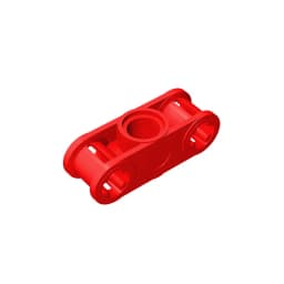 Gobricks 32184 10PCS Connector Perpendicular 3L Parts with Axle and Pin Bricks Technic MOC Building Blocks DIY Truck Car Model
