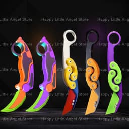 Claw Knife Toy 3D Printed Gravity Radish Claw Knife Retractable Toy Funny Stress Relief Decompression Toys Gift for Teens