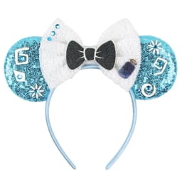 Newest Cartoon Cute Glitter Sequins Bow Headband 2026 DIY Headwear for Adults Kids Holiday Party CosplayHairband