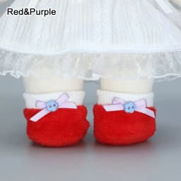 New 7 Styles Doll Plush Shoes Cartoon Style Clothes Accessories Dolls Shoes 20cm Cotton Doll