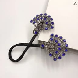 Elegant Peacock Shape Hair Bun Maker Twist Headwear Roll Hair Tool Hair Twister Easy Fast Snap Hairstyle Twist Women