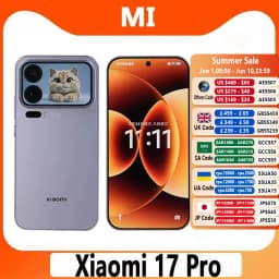 Xiaomi 17 Pro China Version Smartphone 6.3" Display Snapdragon 8 Elite 50MP Camera 6300mAh Battery 100W Hyper Charge