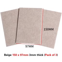 3-72Pcs Felt Chair Leg Pads 3mm Thick Floor Scratch Protector Mat Mute Non-slip Self Adhesive DIY Furniture Accessories