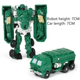 Children Toys Mini Transformation Robot Kit Toys Models 2 In 1 Deformed Car Toy Robots Toys for Kids Gift Action Figure