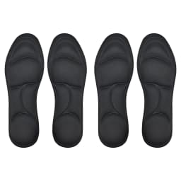 4PCS 5D Massage Memory Foam Insoles Thickening Breathable Cushion Cushioning Comfort Suitable For High Heels Insoles