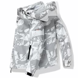 Hooded Hiking Jacket Men Outdoor Bomber Jackets Waterproof Windbreaker 2024 Spring Autumn Sports Casual Cargo Jackets Mens Coats