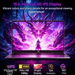 ACEMAGIC LX15PRO Laptop Computer AMD Ryzen 7 7730U Windows Laptop 15.6-in IPS 16GB DDR4 512GB NVMe SSD Numeric Keyboard
