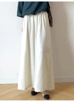 Birdtree 28M 100% Real Spun Silk Solid Pants,Women Jacquard Elastic Waist Autumn French Style Wide Leg Pant With Pocket P58002JF