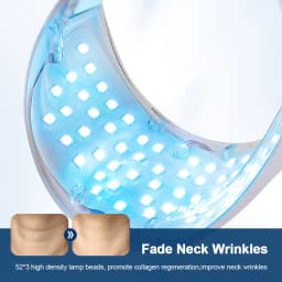 Neck LED Mask 7 Colors Photon Anti-Wrinkle Skin Brightening Neck Beauty Mask Skin Tightening Lifting Neck Daily Beauty Care