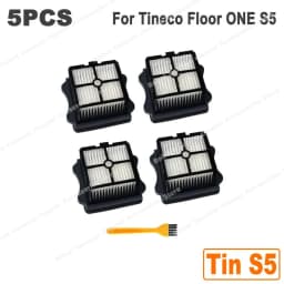 Fit For Tineco Floor ONE S5 / S5 Pro 2 / S5 Pro / S5 Blue, But Not For Tineco S5 Combo and S5 Steam Roller Brush and Filter