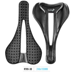 2026 RYET Carbon 3D Printed Bike Saddle 143MM 7*9 Bike Seating EVA 3D Triathlon Road MTB Mountain Gravel Cycling Cushion Parts