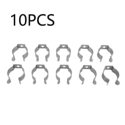 10pcs Heavy Duty Narrow Base Tool Spring Terry Clips Heavy Duty Tool Storage Hangers For Garages Sheds Hardwares