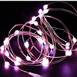 5m~1m LED Copper Wire Fairy Lights Battery Powered LED String Lights Party Wedding Indoor Christmas Decoration Garland Lights