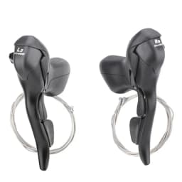 microNEW Shifters Dual Control Levers Finger Dial Road Bike 2 3X7 8 9 10 11 Speed Shifter Conjoined DIP Derailleurs