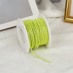 5yards 2mm Top Grade More Colors Acrylic Rhinestone Cup Chain Apparel Rhinestone Trim Sewing Strass Cup Chain For DIY Clothing
