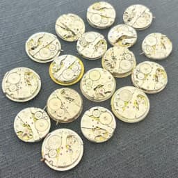 2pcs Watch Movements Accessories Miscellaneous Mechanical Movements Steampunk Movements DIY Mixed Movements
