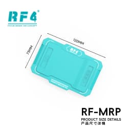RF4 RF-MRP Magnetic Reballing Pad 500°C Heat Resistant Silicone Anti Slip for iPhone Android BGA Stencil Motherboard Soldering