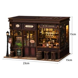 DIY Wooden Miniature Building Kits 3D Puzzles Castle Casa Doll Houses With Furniture Lights Dollhouses For Friends Birthday Gift