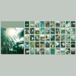 50 sheets Ins Style Sticker Book Washi Paper journal DIY Material Decoration Sticker Memo Pad Scrapbook Stationery