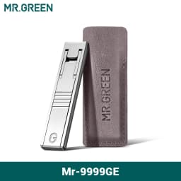 MR.GREEN Ultra Thin Nail Clippers German Precision Manufacturing Technology Nail Cutters With Cow Leather Cover Superior Texture