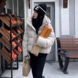 Women's Winter Cotton Coat Top Coat Short Breaded Clothes Thickened Warm Leisure New Comfortable New Niche Versatile Trend Brand