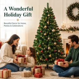 Large Artificial Christmas Tree PVC Encrypted with LED Lights Christmas Tree 120m To 300cm Family Christmas New Yea Party Decor