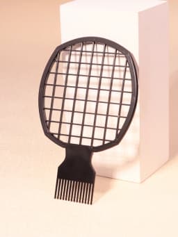 African Curling Comb Set with Steel Needle Comb and African Curling Comb, Salon Styling Tool Special for Real Hair Wigs