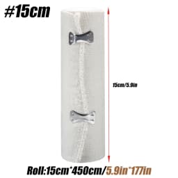 1 Roll Elastic Bandage Wrap,Stretch Compression Bandage Stretches up to 450cm for Sports, Sprains, Calf, Ankle, Foot