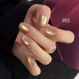 10ML 1-10PCS Winter New Style Hot Selling Black Nails Brown Nails Glass Bead Magnet Cat Eye Nail Polish Nail Set Nail Supplies