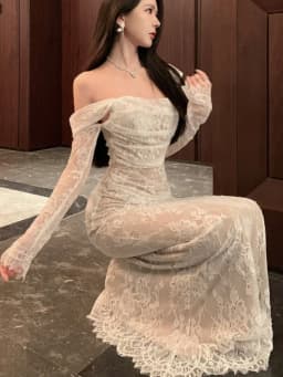 Sexy Womens Dresses Ele Casual Solid Slim Slash Neck Vintage Party Long Dress Female Clothes IC Robe Vestidos New