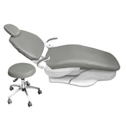4Pcs/Set Dental Chair Cover PU Leather Unit Elastic Waterproof Protective Case Chair Seat Cover Dentist Equipment Dentistry Lab